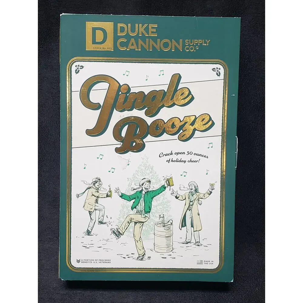 Duke Cannon Supply Jingle Booze Holiday Classics 3 Pack Beer Bar Soap Gift Set
